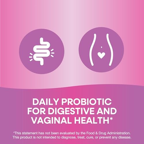 Nature's Way Probiotic Pearls für Frauen – Unterstützt Vaginal- und Verdauungsgesundheit*, 1 Milliarde lebende Kulturen, schützt vor gelegentlichen Blähungen und Verstopfung*, leicht zu schluckende Softgels, 30 Stück