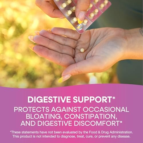 Nature's Way Probiotic Pearls für Frauen – Unterstützt Vaginal- und Verdauungsgesundheit*, 1 Milliarde lebende Kulturen, schützt vor gelegentlichen Blähungen und Verstopfung*, leicht zu schluckende Softgels, 30 Stück