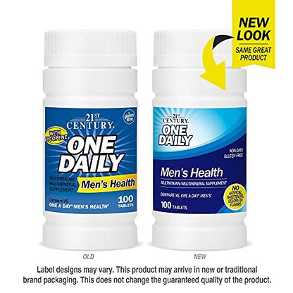 21st Century One Daily Männergesundheit Tabletten, 100 Stück