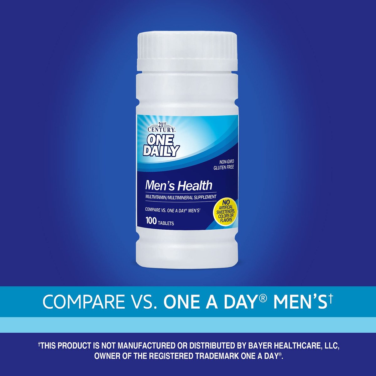 21st Century One Daily Männergesundheit Tabletten, 100 Stück