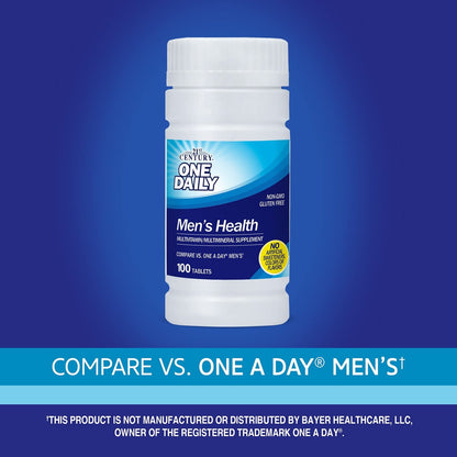 21st Century One Daily Männergesundheit Tabletten, 100 Stück