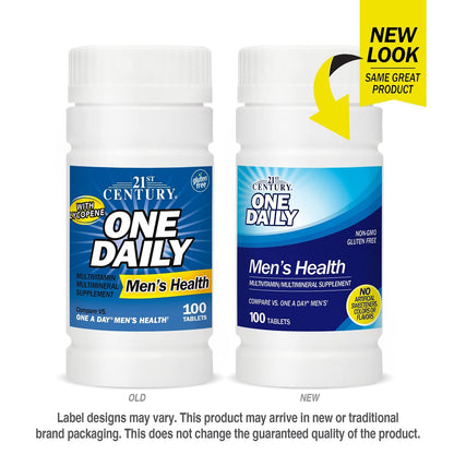 21st Century One Daily Männergesundheit Tabletten, 100 Stück