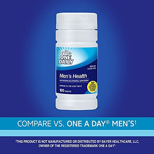 21st Century One Daily Männergesundheit Tabletten, 100 Stück