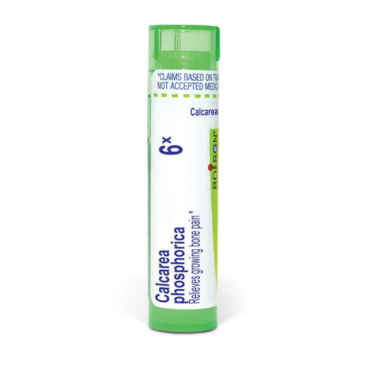 Boiron Calcarea Phosphorica 6X – Homöopathisches Mittel für Wachstumsschmerzen, 80 Kügelchen