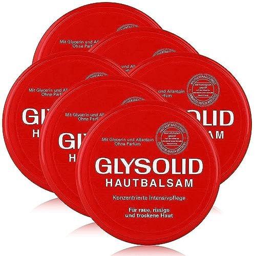 6er-Pack Glysolid Glycerincreme für die Haut 3,38 Unzen