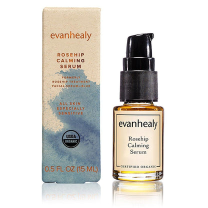 evanhealy Rosehip Calming Serum – Beruhigendes Gesichtsöl für empfindliche Haut mit biologischen ätherischen Ölen