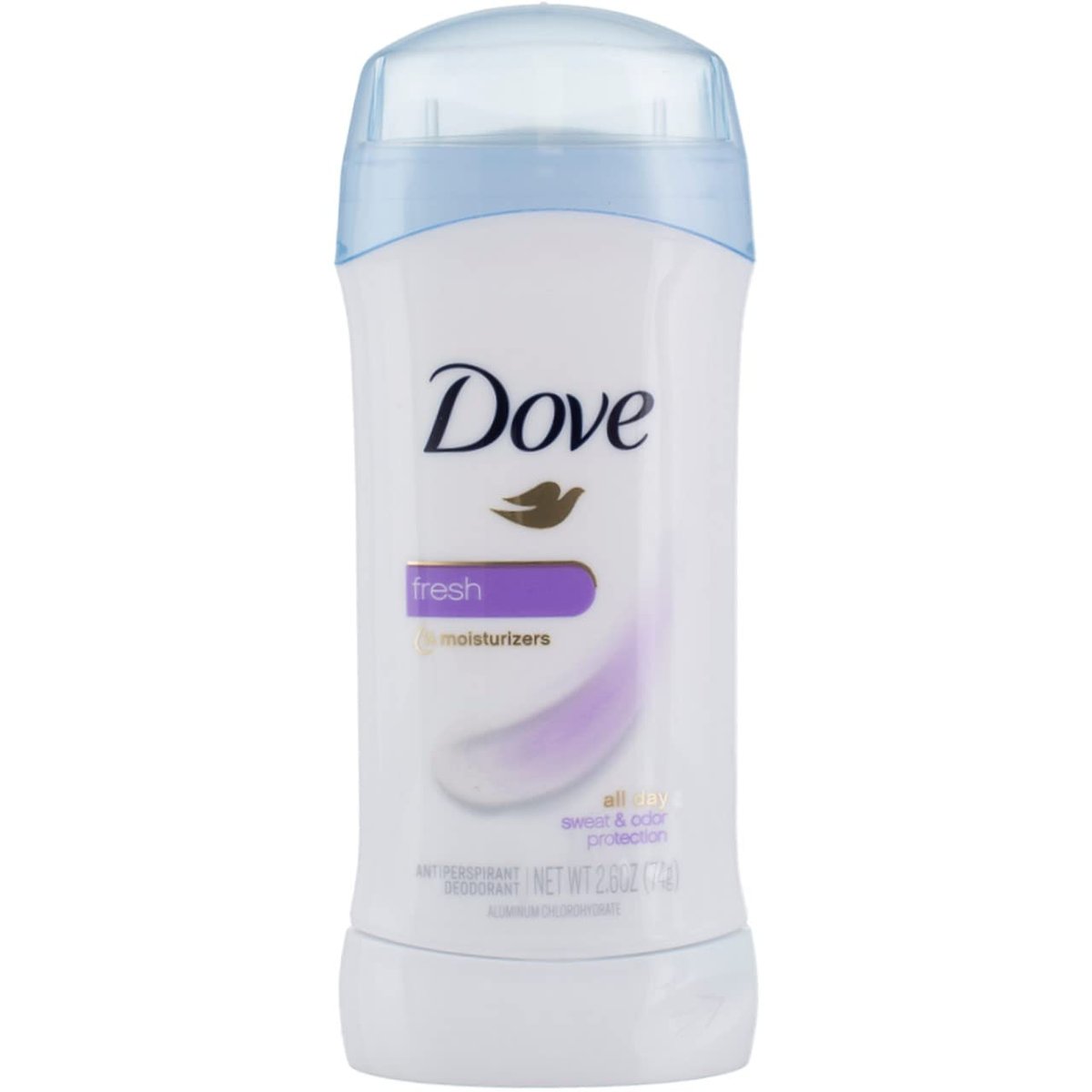 Dove Antiperspirant Deodorant Fresh 2,6 Unzen (2er-Pack) – 24h Schutz und Pflege