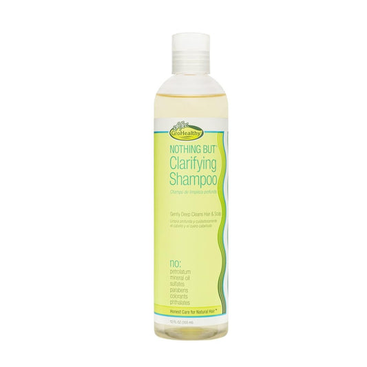 NOTHING BUT Klärendes Shampoo Sulfatfrei Detox für Naturlocken - Haarshampoo - Entfernt Rückstände - 355 ml - Packung mit 1