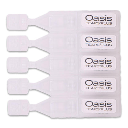 Oasis TEARS PLUS Konservierungsmittelfreie Augentropfen, 30 Einzeldosen, 0,3 ml