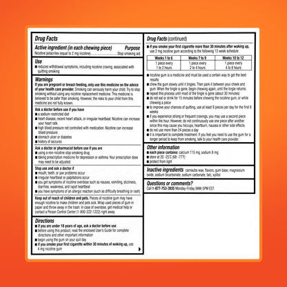 Rugby Polacrilex 2mg Nikotinkaugummi - Minzgeschmack, Raucherentwöhnung und Dampfen-Entwöhnungshilfe, Zuckerfrei, 110 Stück (1er-Pack)