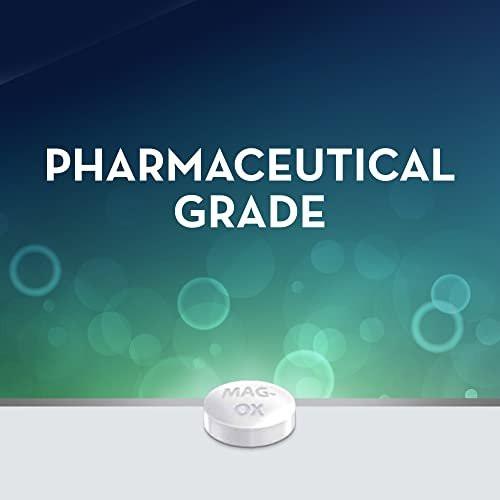 Mag-Ox 400 Magnesiumpräparat, pharmazeutisches Magnesiumoxid mit 482 mg pro Dosis, 60 Tabletten
