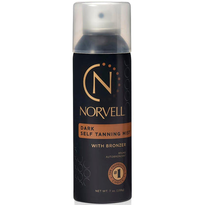 Norvell Professional Sunless Self Tanner Mist 7 fl oz – Airbrush Selbstbräuner mit Bronzer für einen natürlichen, streifenfreien und langanhaltenden Sonnenkuss