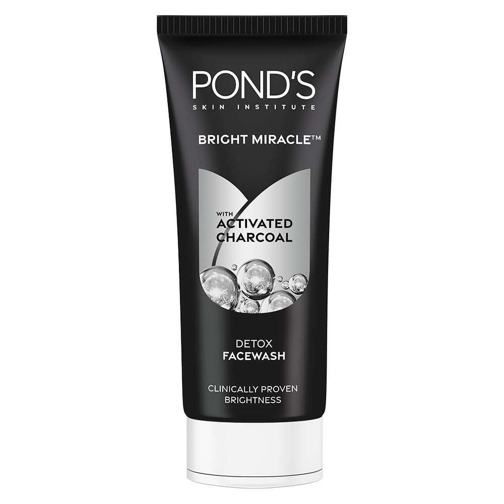 POND'S Bright Miracle Gesichtsreinigung mit Aktivkohle, 100 g