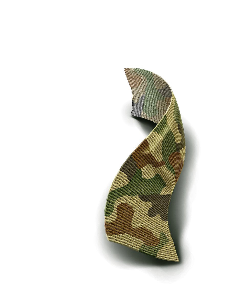 CURAD Green Camo Flex-Fabric Haftverband, 1,9 cm x 7,6 cm, 25 Stück