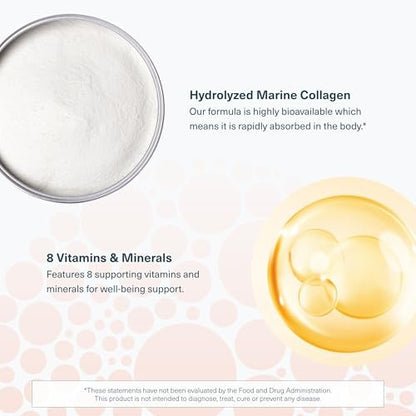 Youtheory Marine Collagen Tabletten – 2.500 mg Fischkollagen-Peptide mit Vitaminen A, C, E, B6 & B12 – Unterstützt Gelenk- und Nagelgesundheit* – Hoch absorbierbar – 290 Tabletten (58-Tage-Vorrat)