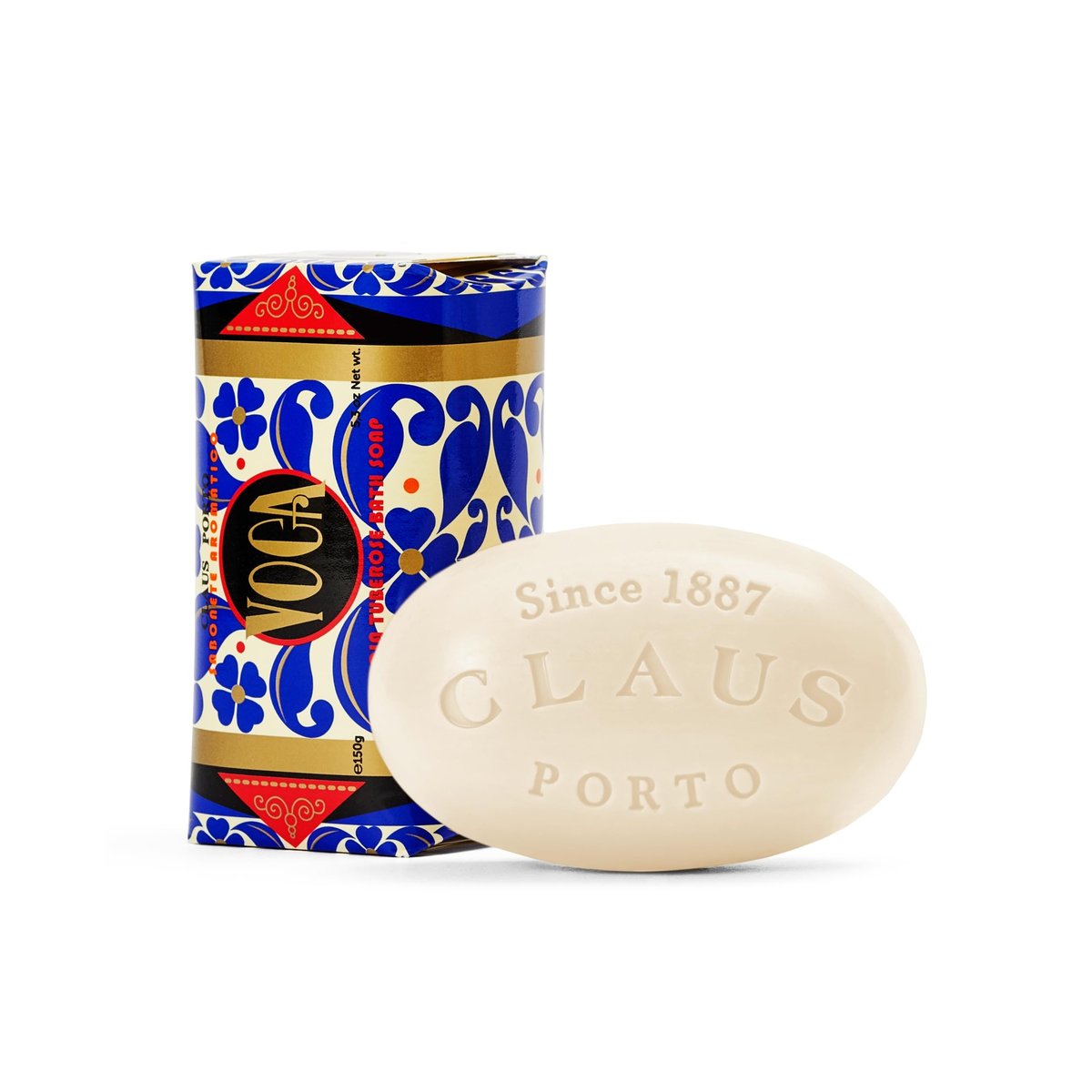 Claus Porto Voga Acacia Tuberose Festseife – Florale, Reinigende & Pflegende Handgefertigte Seife für Damen & Herren (150 g | 5,3 oz)