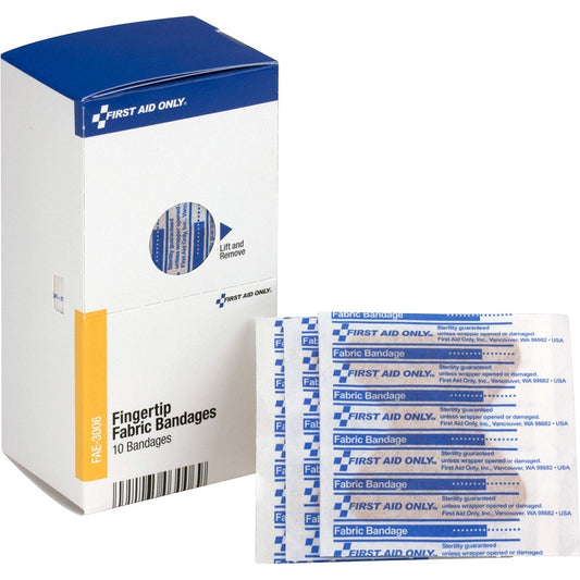 First Aid Only Fingerkuppen-Pflaster aus Bambus, 10 Stück