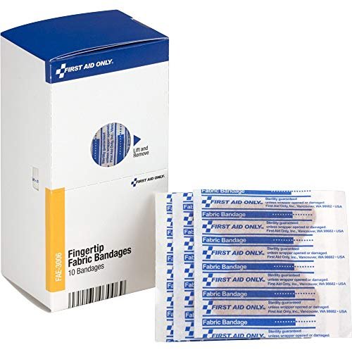 First Aid Only Fingerkuppen-Pflaster aus Bambus, 10 Stück