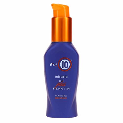 It's a 10 Haircare Miracle Oil Plus Keratin – 3 fl. oz. – Pflegendes Haaröl mit Keratin für geschmeidiges, glänzendes Haar