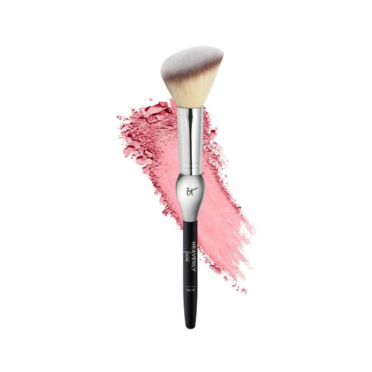 IT Cosmetics Heavenly Luxe French Boutique Blush Pinsel #4 – Angled Blush Pinsel für Wangen – Flüssig- & Puderblush Pinsel – Make-up Pinsel mit preisgekröntem Heavenly Luxe Haar