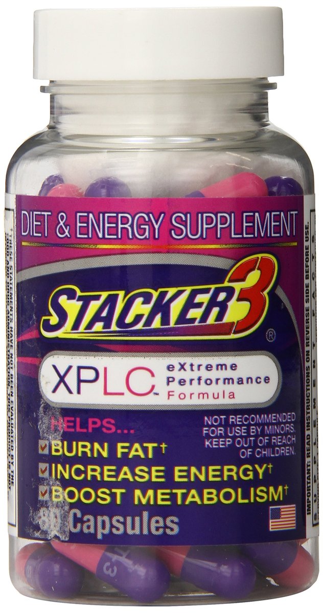 Original Stacker 3 XPLC Extreme Performance Formula – 80 Kapseln, Fatburner für maximale Ergebnisse