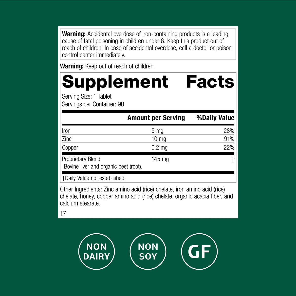 Standard Process Zinc Complex – Enzymunterstützung für normale Hodenfunktion, Immunsystem & Zellenergie – Glutenfrei, milchfrei, sojafrei – 90 Tabletten (90 Portionen)