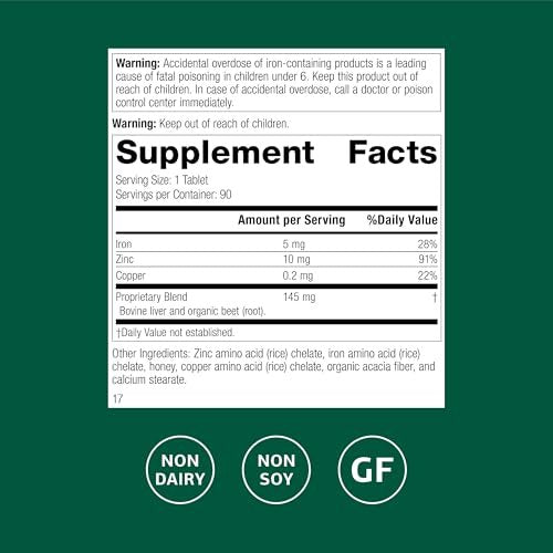Standard Process Zinc Complex – Enzymunterstützung für normale Hodenfunktion, Immunsystem & Zellenergie – Glutenfrei, milchfrei, sojafrei – 90 Tabletten (90 Portionen)