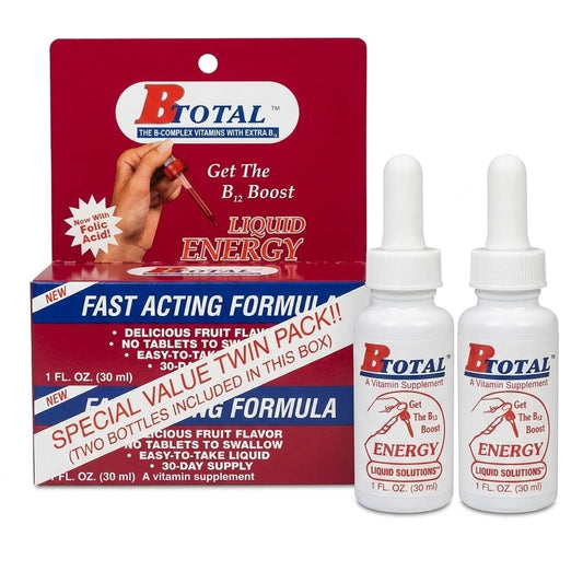 B-Total Lösung – Sublinguale B-Vitamine – Doppelpack