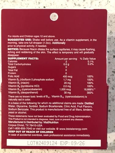 B-Total Lösung – Sublinguale B-Vitamine – Doppelpack