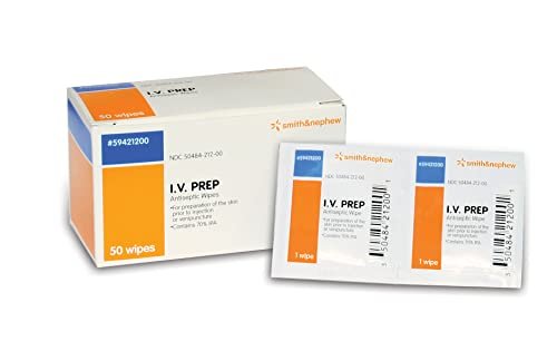 Smith+Nephew I.V. PREP Antiseptische Tücher 50 Stück