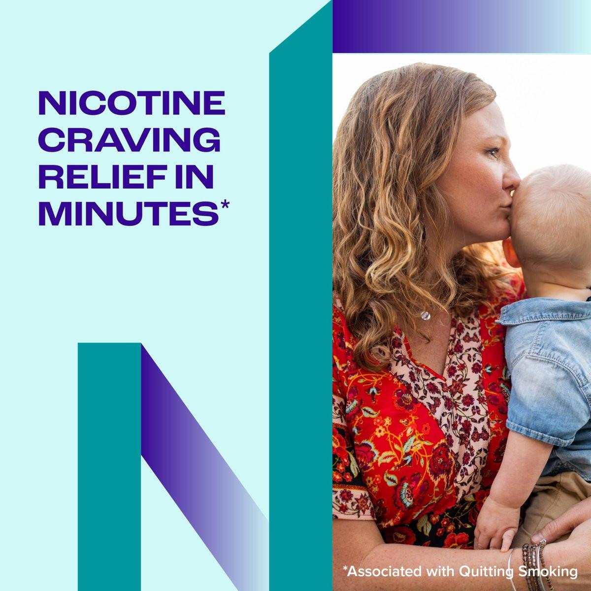 Nicorette 4 mg Nikotinkaugummi mit Verhaltensunterstützung - Weißer Ice Mint Geschmack, Raucherentwöhnungshilfe, 20 Stück
