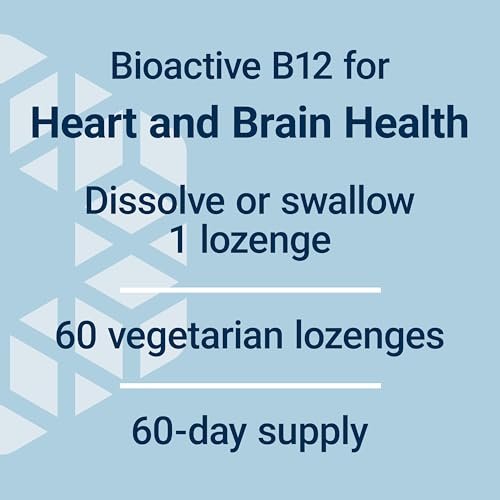 Life Extension Vitamin B12 Methylcobalamin – Nervengesundheit, kognitive Unterstützung, Energie-Vitamin, 1 mg, schnell lösliche Lutschtabletten, vegetarisch, 60 Stück