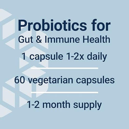 Life Extension Bifido GI Balance - Probiotikum mit Bifidobacterium longum BB536® (2 Milliarden KBE) - Unterstützt gesunden Darm & Verdauung - Glutenfrei, Nicht-GVO, Vegetarisch, 60 Kapseln
