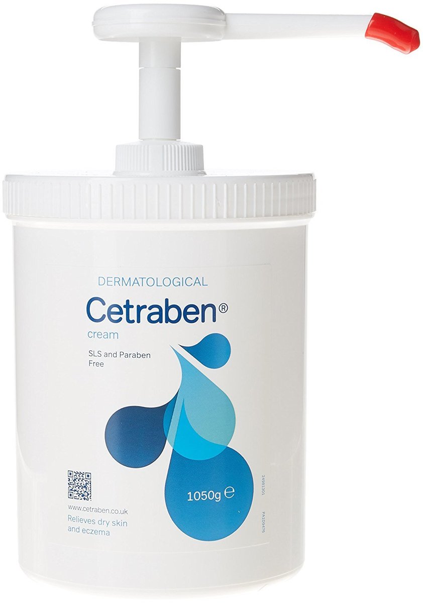 CETRABEN Emollient Creme – Lindert trockene Haut und Ekzeme, 1 kg (1050 g)