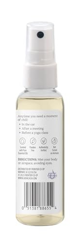 Aura Cacia Chill Pill Mist – Beruhigender Raum- und Gesichtsdampf mit ätherischen Ölen, 60 ml