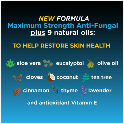 Fungi Nail Anti-Fungale Salbe 0,7 Fl Oz – Tötet Pilze, die zu Fußpilz führen können, mit Tolnaftat – Zehennagelpilzbehandlung – klinisch erwiesen zur Heilung von Infektionen – natürliche Farbe