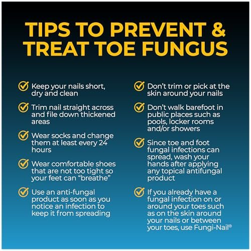 Fungi Nail Anti-Fungale Salbe 0,7 Fl Oz – Tötet Pilze, die zu Fußpilz führen können, mit Tolnaftat – Zehennagelpilzbehandlung – klinisch erwiesen zur Heilung von Infektionen – natürliche Farbe