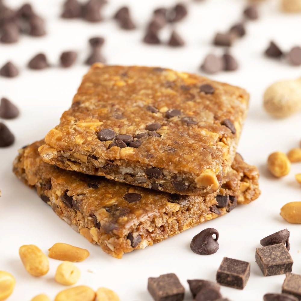 PROBAR MEAL Riegel Peanut Butter Chocolate Chip – 12er Pack, Nicht-GVO, Glutenfrei, Pflanzlich, Vollwertige Zutaten