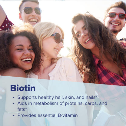 Superior Source Biotin 10.000 mcg – Tägliches Supplement für Haarwachstum, gesunde Nägel & Haut – 60 sublinguale Tabletten