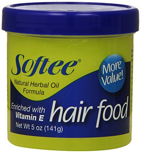 Softee Hair Food mit Vitamin E – 5 oz – Nährendes Haar-Gel für trockenes, lockiges und krauses Haar