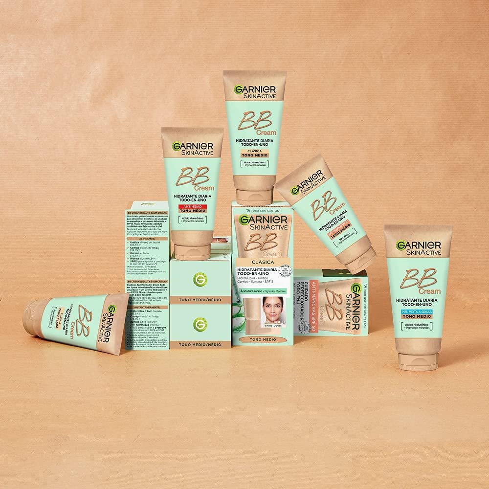 Garnier BB Natural Skin 50 ml Tagescreme mit Farbe – Mittlerer Teint
