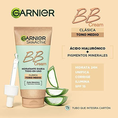 Garnier BB Natural Skin 50 ml Tagescreme mit Farbe – Mittlerer Teint