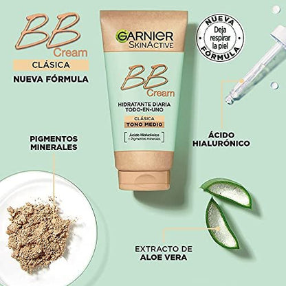 Garnier BB Natural Skin 50 ml Tagescreme mit Farbe – Mittlerer Teint