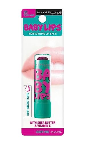 Maybelline Baby Lips Feuchtigkeitsspendender Lippenbalsam mit SPF 20, Grape Vine