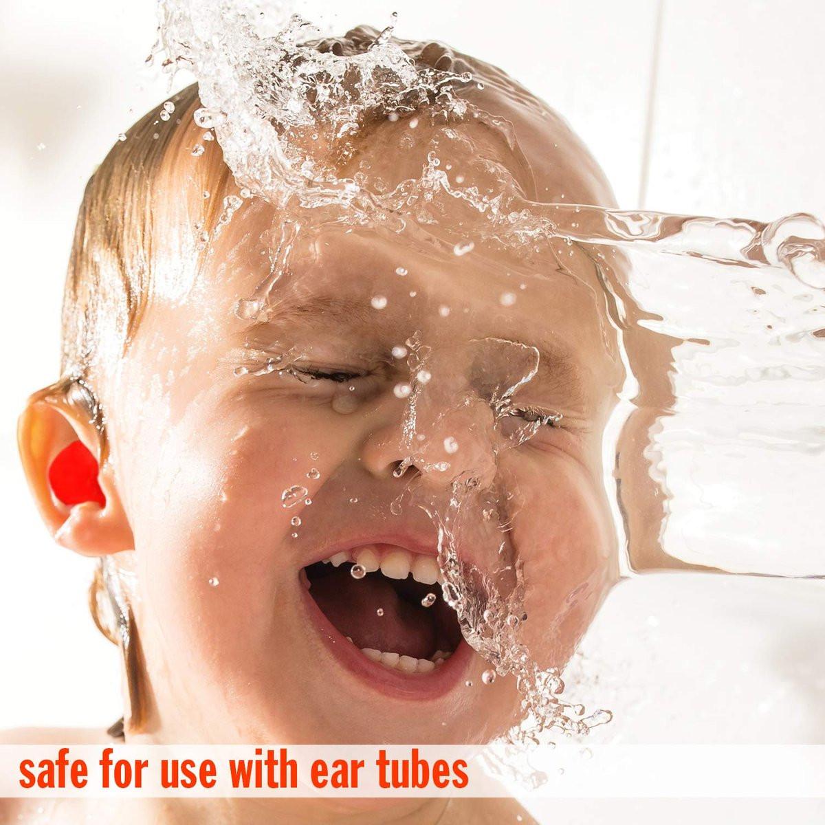 Mack's Soft Moldable Silicone Putty Earplugs - Kindergröße, 6 Paar - Bequeme kleine Ohrstöpsel für Schwimmen, Baden, Reisen, laute Events und Fliegen | Hergestellt in den USA