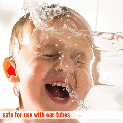 Mack's Soft Moldable Silicone Putty Earplugs - Kindergröße, 6 Paar - Bequeme kleine Ohrstöpsel für Schwimmen, Baden, Reisen, laute Events und Fliegen | Hergestellt in den USA