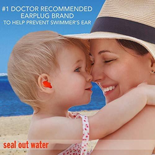 Mack's Soft Moldable Silicone Putty Earplugs - Kindergröße, 6 Paar - Bequeme kleine Ohrstöpsel für Schwimmen, Baden, Reisen, laute Events und Fliegen | Hergestellt in den USA
