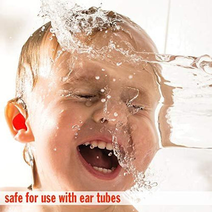 Mack's Soft Moldable Silicone Putty Earplugs - Kindergröße, 6 Paar - Bequeme kleine Ohrstöpsel für Schwimmen, Baden, Reisen, laute Events und Fliegen | Hergestellt in den USA