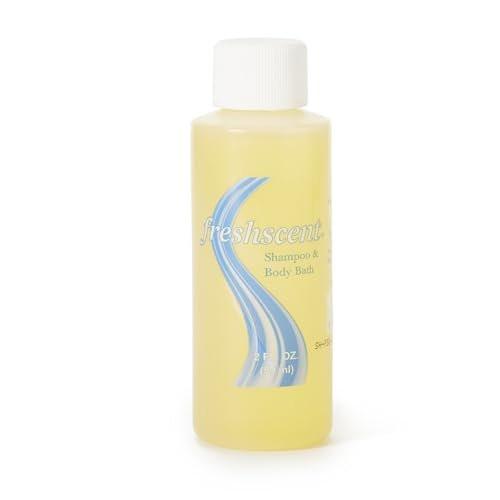 Freshscent 2 oz. Shampoo und Duschbad, klare Flasche – 96er Pack