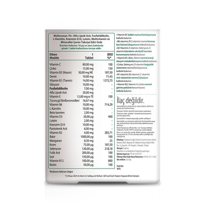 Wellwoman 70+ – Multivitamin für Frauen ab 70